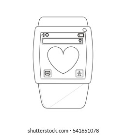 Isolated smart watch design