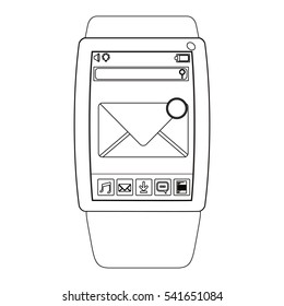 Isolated smart watch design