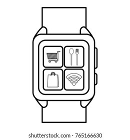 Isolated smart watch design