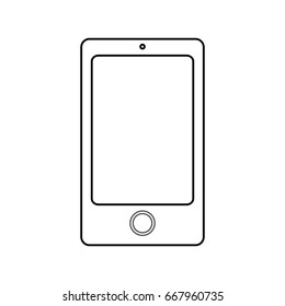 isolated smartphone cellphone