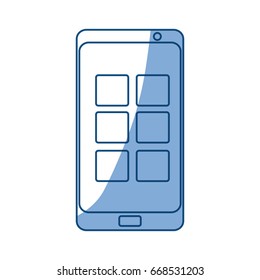 isolated smartphone cellphone