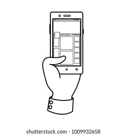 Isolated smartphone design