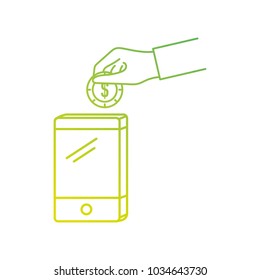 Isolated smartphone design