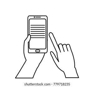 Isolated smartphone design