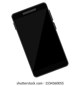 Isolated smartphone image on a white background - Vector