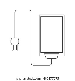 Isolated smartphone mobile design