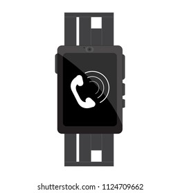 Isolated smartwatch icon