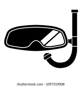 Isolated snorkel icon