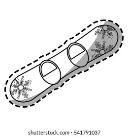 Isolated snowboard design