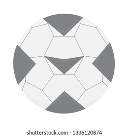 Isolated soccer ball icon. Vector illustration design