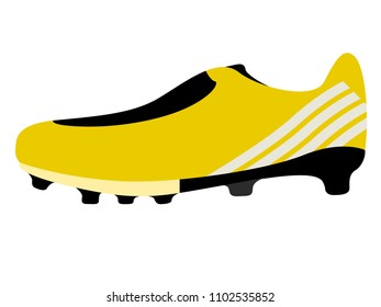 Isolated soccer cleat icon