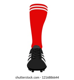 Isolated soccer cleat image. Vector illustration design