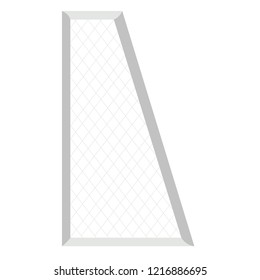 Isolated soccer net image. Vector illustration design