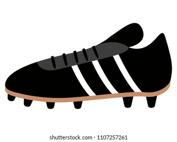Isolated soccer shoe icon