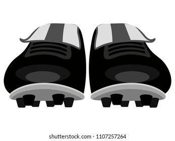 Isolated Soccer Shoes Icon