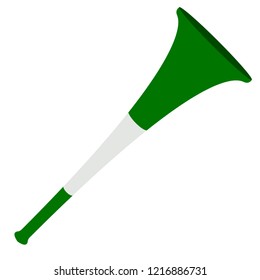 Isolated soccer vuvuzela icon. Vector illustration design