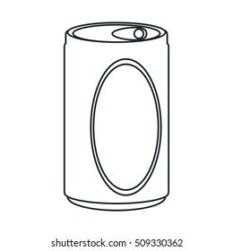 Isolated soda drink design