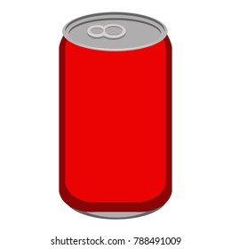 Isolated soda icon on a white background, vector illustration