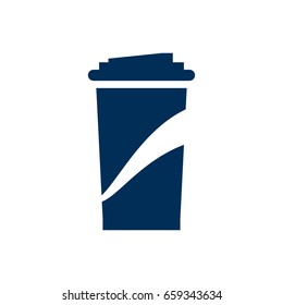 Isolated Soft Drink Icon Symbol On Clean Background. Vector Beverage  Element In Trendy Style.