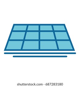 isolated solar panel