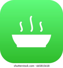 Isolated Soup Icon Symbol On Clean Background. Vector Broth Element In Trendy Style.