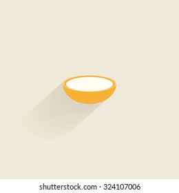 Isolated spa icon on a colored background