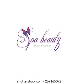 Isolated spa icon on a white background. Vector illustration