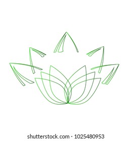 Isolated spa logo