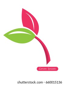 Isolated spa logo on a white background, Vector illustration