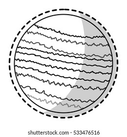 Isolated space planet design