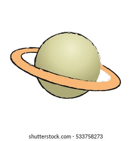 Isolated space planet design