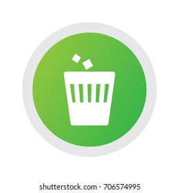 Isolated Spam Icon Symbol On Clean Background. Vector Trash Element In Trendy Style.