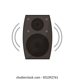 Isolated speaker device design