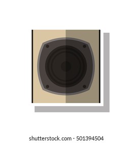 Isolated speaker device design