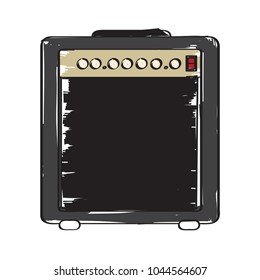 Isolated speaker icon