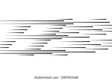 Isolated speed lines. The effect of movement to your design. Black lines on a transparent background.The flying particles.vector illustration.The movement forward