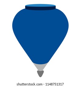 Isolated spin toy icon
