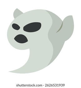 Isolated spooky halloween character Vector illustration