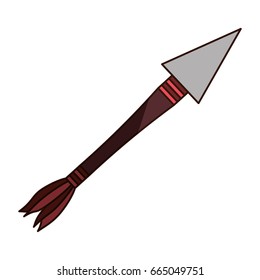 isolated sport arrow