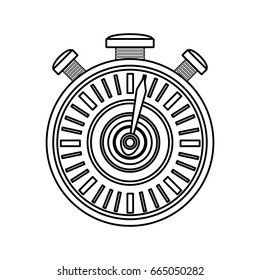 isolated sport chronometer