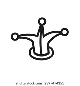 Isolated sport fan hat icon flat design Vector illustration