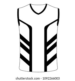 Isolated sport shirt icon