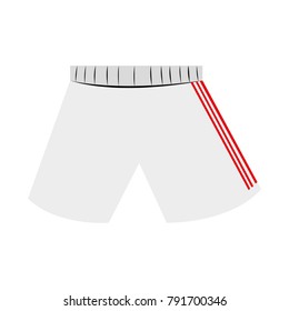 Isolated sport short on a white background, vector ilustration
