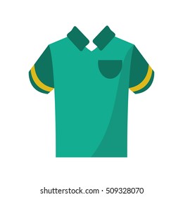 Isolated sport tshirt design