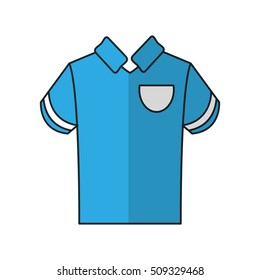 Isolated sport tshirt design