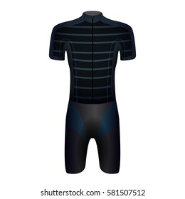Isolated sport uniform on a white background, Vector illustration