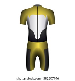 Isolated sport uniform on a white background, Vector illustration