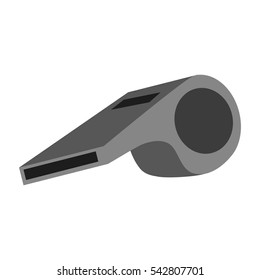 Isolated sport whistle design