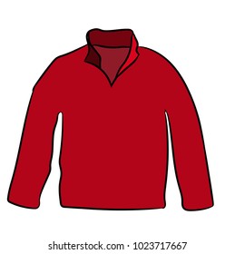  isolated sportive jacket, on white background