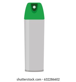 Isolated spray bottle on a white background, Vector illustration